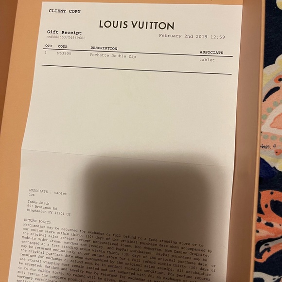 Louis Vuitton Double Zip Pochette Limited Edition Blooming Flowers Monogram - Picture 8 of 9